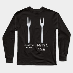 METAL FORK Long Sleeve T-Shirt